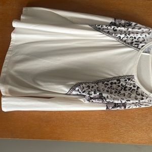 White long sleeve womens shirt